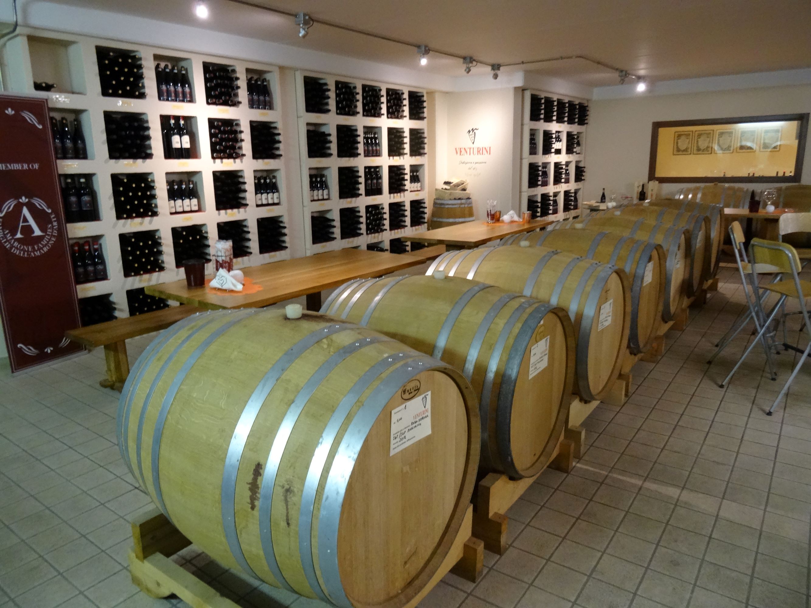 Udstillingslokale hos Venturini